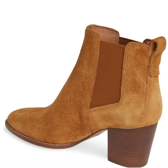 NEW MADEWELL Regan Boots Suede Equestrian Brown - Picture 4 of 6